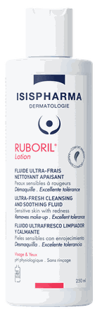 ISISPHARMA Ruboril Lotion jautriai, raustančiai odai skirtas skystis, 250 ml