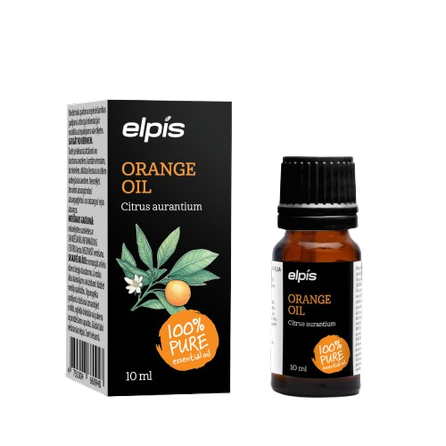 ELPIS apelsinų eterinis aliejus, 10 ml