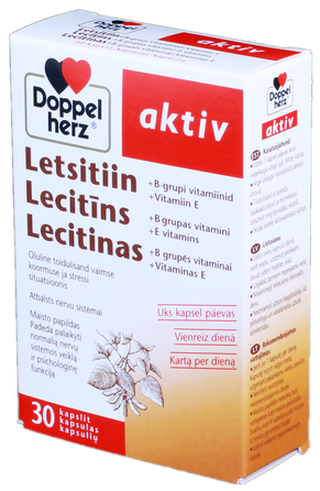 DOPPELHERZ  Aktiv  kapsulės, 30 vnt.