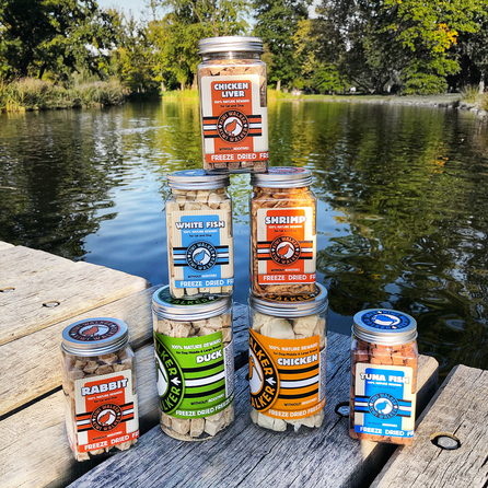 KIWI WALKER balta žuvis, liofilizuota skanėstas, 70 g