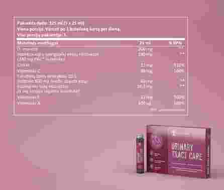 SAPIENS Urinary Tract Care ampulės, 25 ml