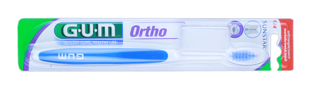 GUM ortodontinis dantų šepetėlis, 1 vnt.