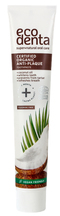 ECODENTA su kokoso aliejumi dantų pasta, 75 ml