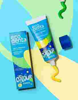 ECODENTA spalvota  dantų pasta, 75 ml