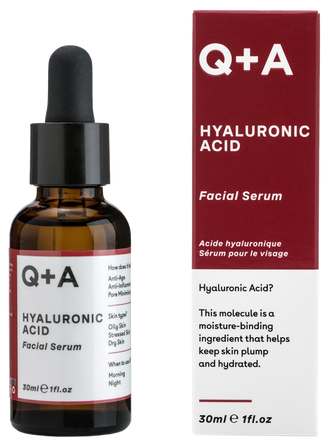 Q+A Hyaluronic Acid veido serumas, 30 ml