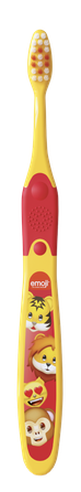 ELGYDIUM Kids emoji dantų šepetėlis, 1 vnt.