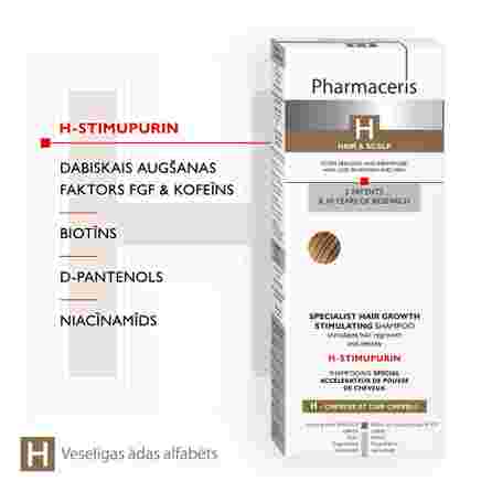 PHARMACERIS H-STIMUPURIN šampūnas, 250 ml