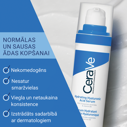 CERAVE Hudrating Hyaluronic Acid serumas, 30 ml