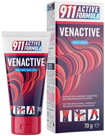 911 Active Formula Venactive gelis, 70 g