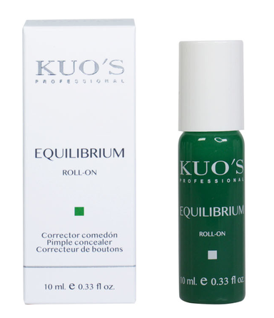 KUOS EQUILIBRIUM, emocinei pusiausvyrai palaikyti aplikatorius priemonė nuo spuogų ir dėmių, 10 ml