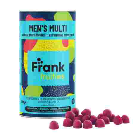 FRANK FRUITIES Men's MULTI vyrams guminukai, 80 vnt.