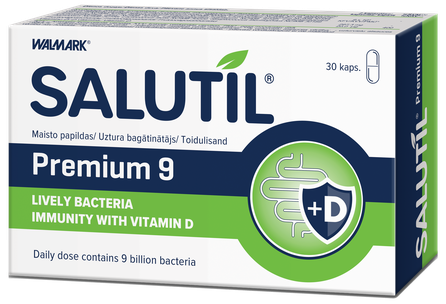 SALUTIL Premium 9 kapsulės, 30 vnt.