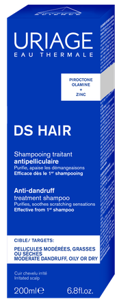 URIAGE DS Hair Anti-Dandruff Treatment šampūnas, 200 ml