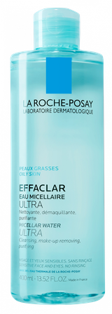 LA ROCHE-POSAY Effaclar micelinis vanduo, 400 ml