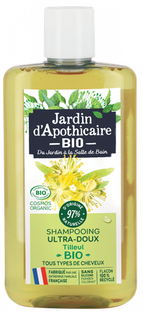 JARDIN D'APOTHICAIRE Ekologiškų liepžiedžių šampūnas, 200 ml