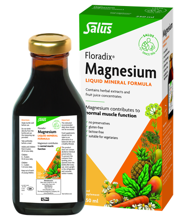 FLORADIX  skystojo magnio formulė su mineralais, skystis, 250 ml