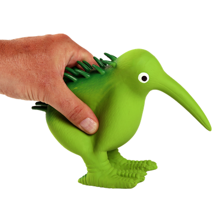 KIWI WALKER švilpiantis, latekso, M žaislas, 1 vnt.