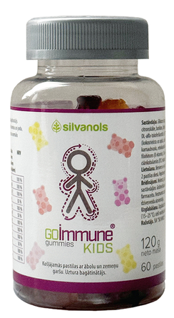 GOIMMUNE Kids Gummies  kramtomosios pastilės, 60 vnt.