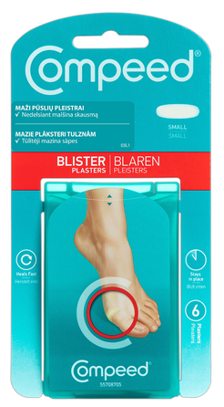 COMPEED  Maži pleistrai nuo pūslių, 6 vnt.