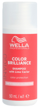 WELLA PROFESSIONALS Invigo Color Brilliance plaukų spalvą išsaugantis šampūnas, 50 ml