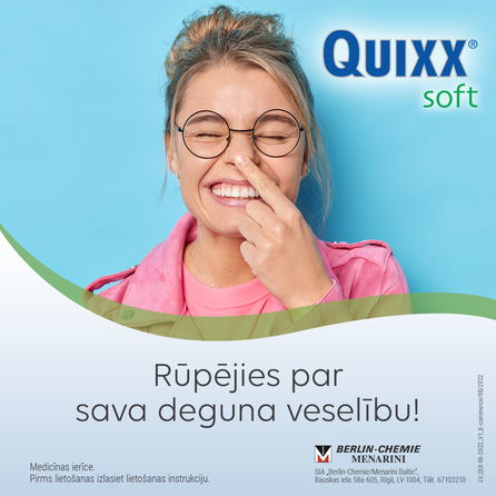QUIXX  kasdienei nosies gleivinės priežiūrai nosies purškalas, 30 ml