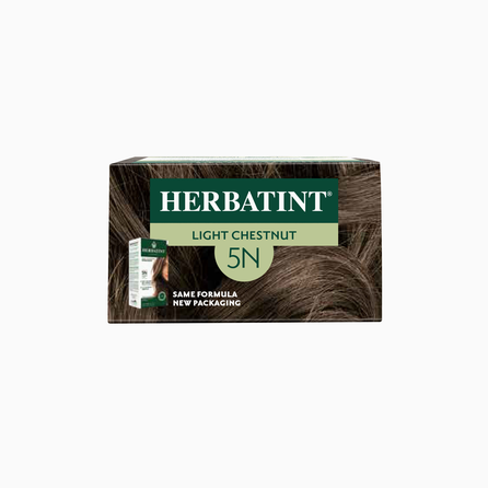 HERBATINT 5N Light Chestnut plaukų dažai, 170 ml