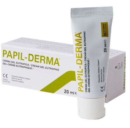 PAPIL-DERMA utrofinis kreminis gelis, 20 ml