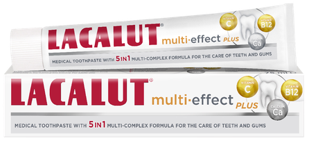 LACALUT Multi Effect Plus dantų pasta, 75 ml