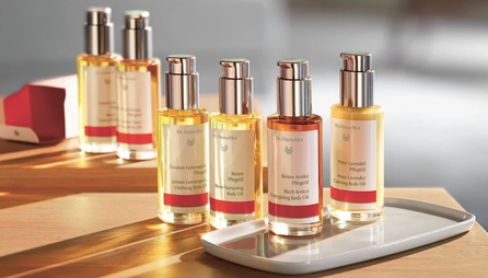 DR.HAUSCHKA Rose Nurturing kūno aliejus, 75 ml