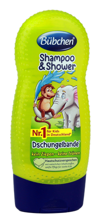 BUBCHEN Jungle Gang  šampūnas/dušo želė, 230 ml