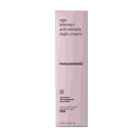 MESOESTETIC Age Element Anti-Wrinkle Night, naktinis, raukšles lyginantis veido kremas, 50 ml