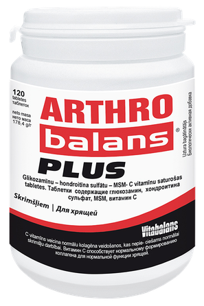 VITABALANS Arhrobalans Plus tabletės, 120 vnt.