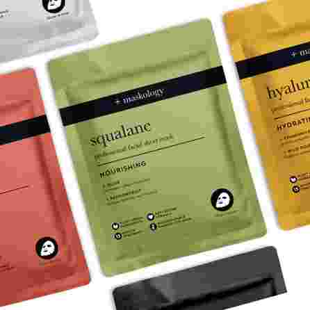 MASKOLOGY With Squalane veido kaukė, 22 ml