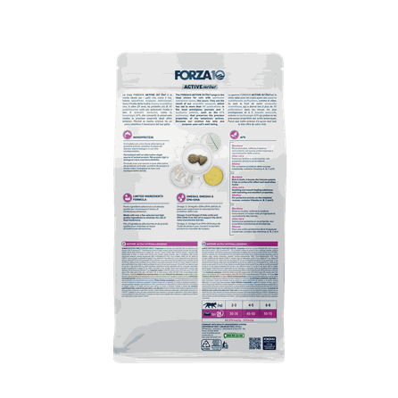 FORZA10 Active VetDiet Cat Hypoallergenic, katėms sausas pašaras, 1.5 kg