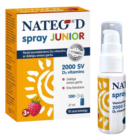 NATEO D Junior SV 2000 Gel purškalas, 27 ml