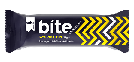 PULS NUTRITION Bite Cheesecake batonėlis, 35 g