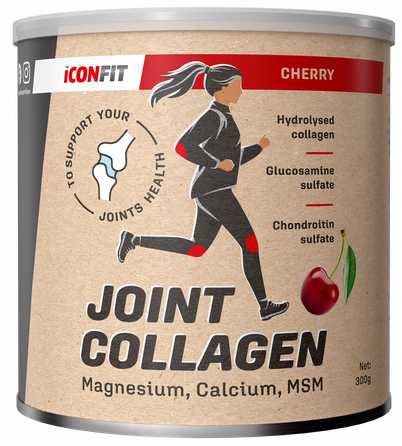 ICONFIT Joint Collagen Cherry sąnariams milteliai, 300 g