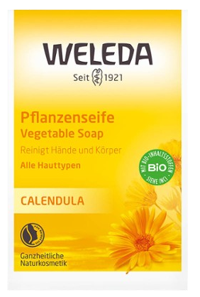 WELEDA Calendula muilas, 100 g