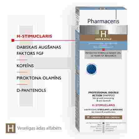 PHARMACERIS H-Stimuclaris šampūnas, 250 ml