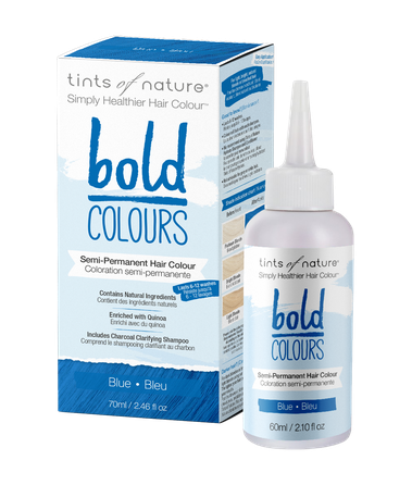TINTS OF NATURE Bold Colours Blue plaukų dažai, 70 ml