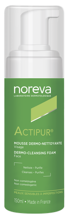 NOREVA Actipur Dermo valomosios putos, 150 ml