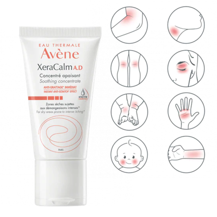 AVENE XeraCalm Soothing Concentrate kremas, 50 ml