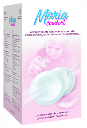 MARIA Comfort liemenėlės įdėklai maitinančioms, 30 vnt.