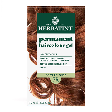 HERBATINT 7R Light Cooper Chestnut plaukų dažai, 170 ml
