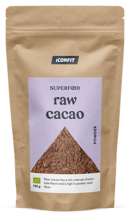 ICONFIT  Organic Raw Cacao milteliai, 150 g