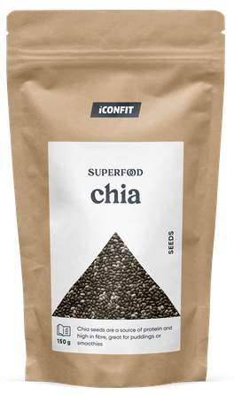 ICONFIT Chia sėklos, 150 g