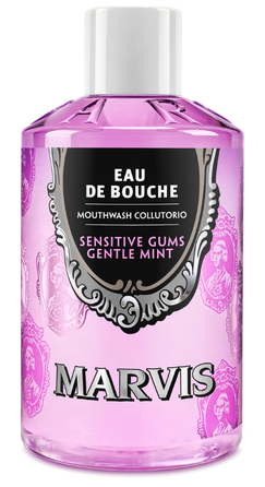 MARVIS Sensitive Mint švelnaus mėtų aromato burnos skalavimo skystis, 400 ml