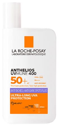 LA ROCHE-POSAY Anthelios Uvmune 400 Anti Dark-Spots SPF 50+		 apsauginis kremas nuo saulės, 50 ml