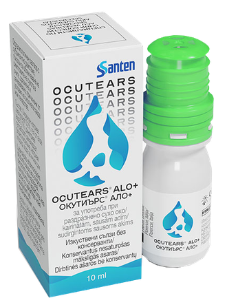 OCUTEARS Alo+ akių lašai, 10 ml