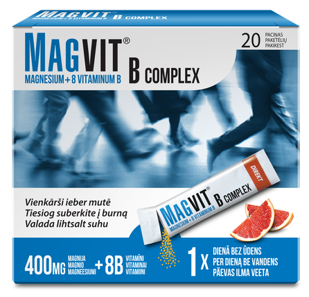 MAGVIT B Complex paketėliai, 20 vnt.